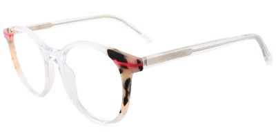 Prescription Glasses 21047 Clear Tortoise