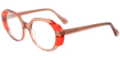 Prescription Glasses 21121 Pink Red