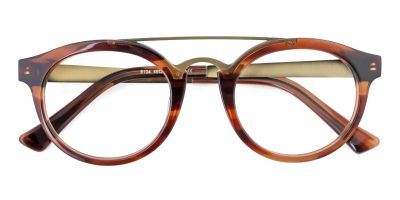 5104 Aviator Glasses Brown