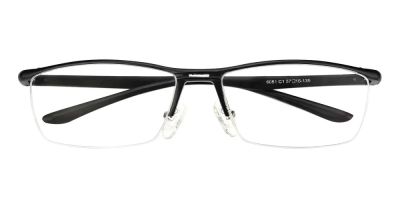 6081 Prescription Eyeglasses Black