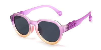 GlassesPeople.com's Kids Prescription Sunglasses KB673 Purple