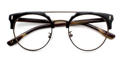 Cat Eye Prescription Glasses 21173 Tortoise Black