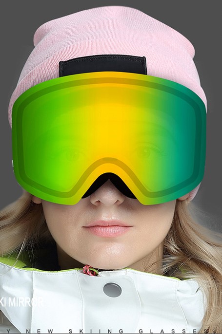 Prescription Ski and Snowboard Goggles H056 Silver
