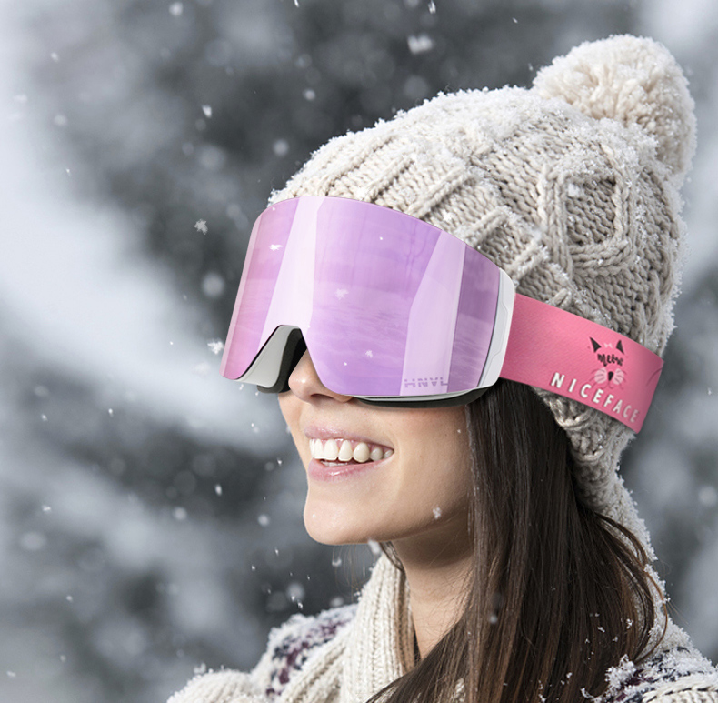 Prescription Ski and Snowboard Goggles H056 Silver