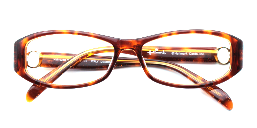 HM1025 Demi Amber Cheap Glasses