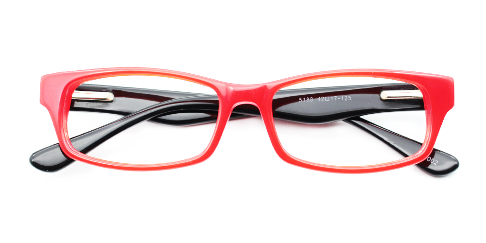 K5188 Red Kids Eyeglasses