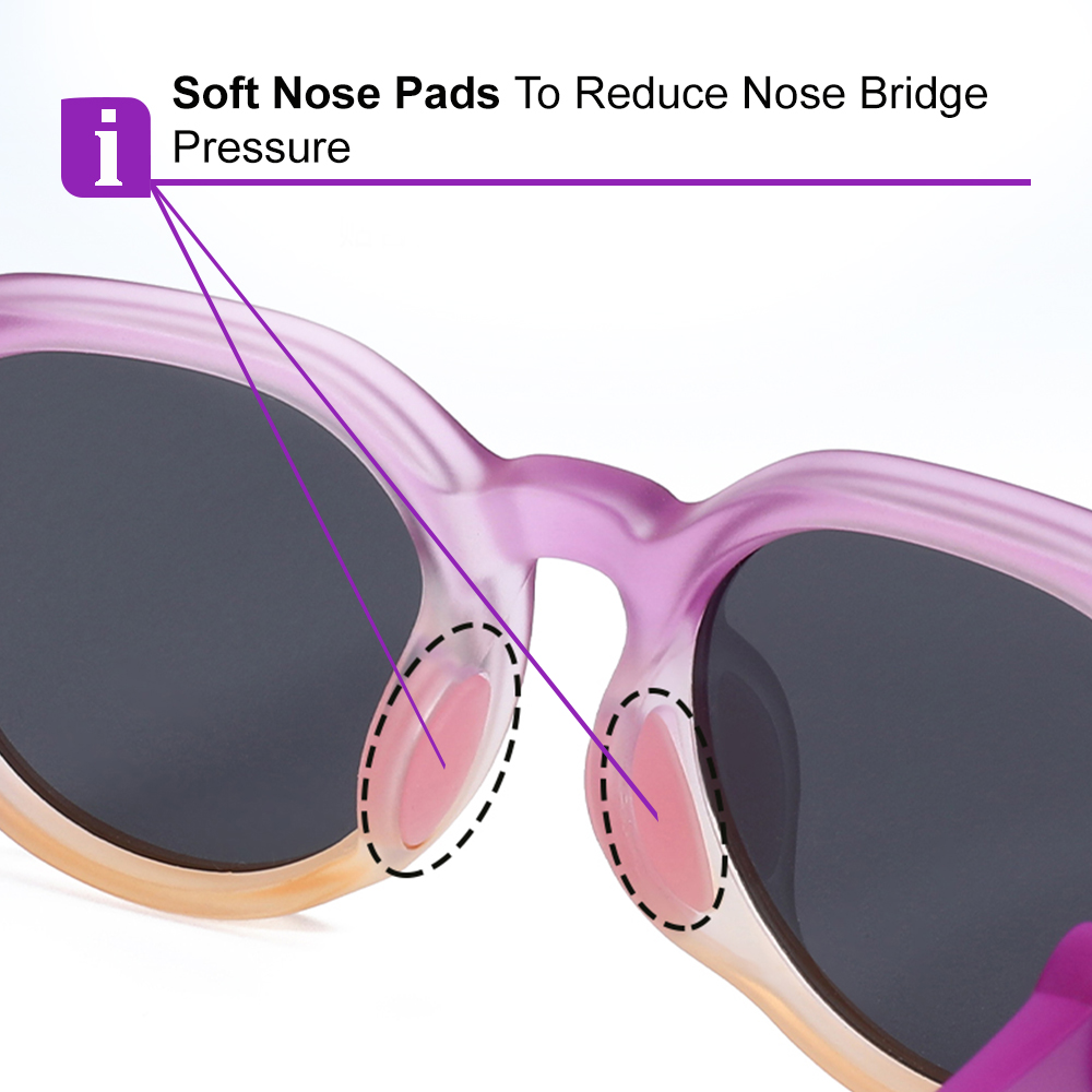 Kids Prescription Sunglasses KB673 Purple