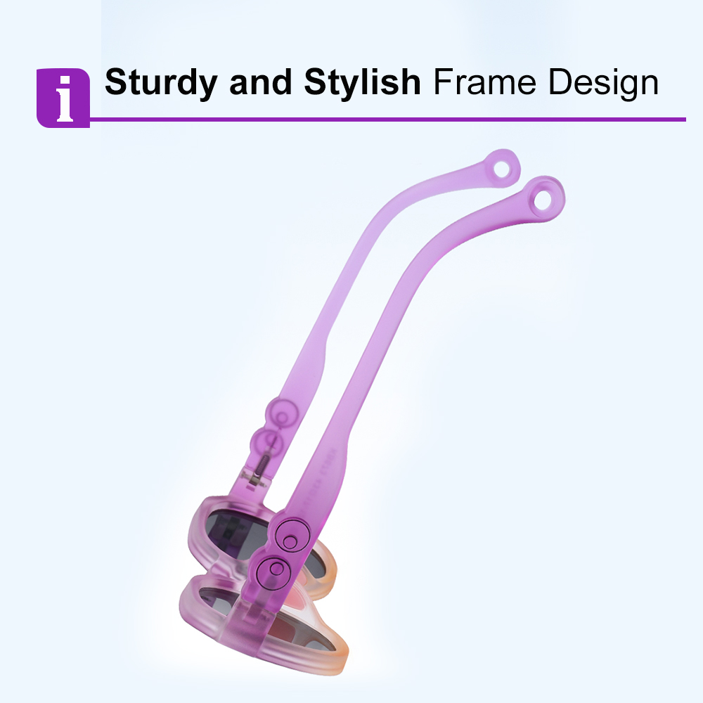 Kids Prescription Sunglasses KB673 Purple