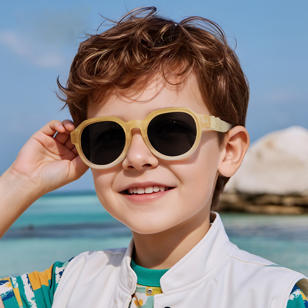 Kids Prescription Sunglasses KB673 Light Blue