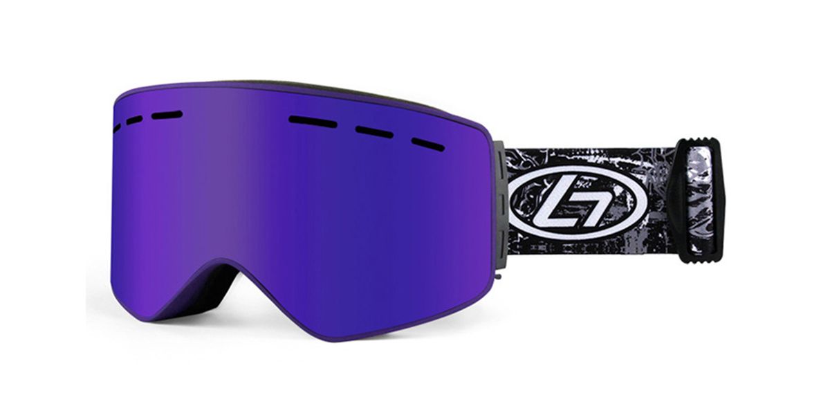 H057 Prescription Ski and Snowboard Goggles Purple