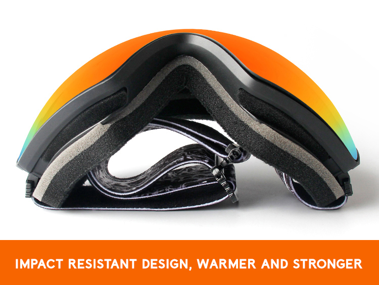 H057 Prescription Ski and Snowboard Goggles Purple